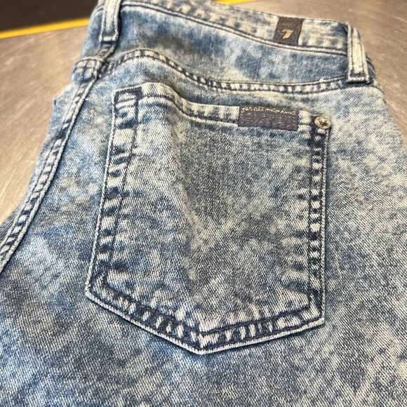 7 For All Mankind skinny laser snake (reed coated) - Picture 3 of 4